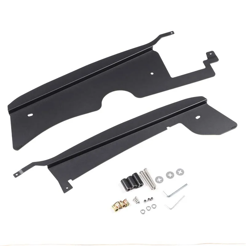 For 2022+ Subaru WRX VB Levorg Hood Latch Dust Cover, Black Aluminum Engine Bay Lock Protector Direct Bolt On Upgrade 2Pcs Set