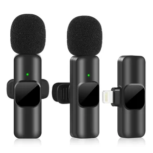 Professional wireless microphone for iPhone, iPad, Laptop, Android, Live Games, Video Recording, Interview, Business Microphone 6 Main Sales IPhone Wireless Microphone - №4
