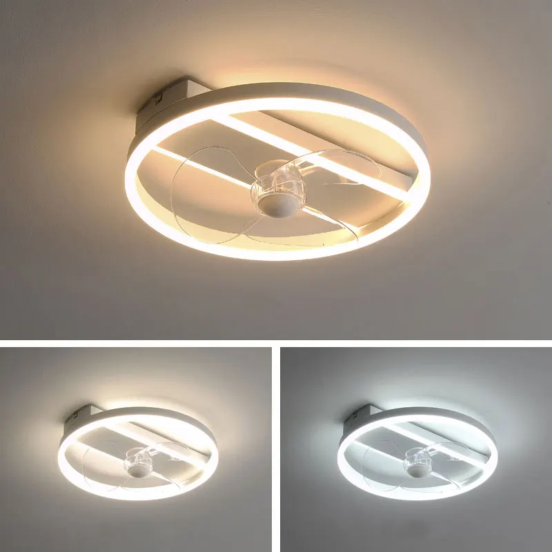 Full Spectrum Fan Ultra-Thin Eye Protection Bedroom With Fan Ceiling Light Intelligent Lighting Fixture