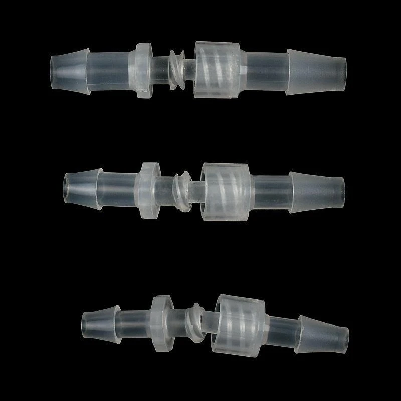 2~50PCS 1.6~6.4mm PP Ruhr Joint  Aquarium Tank Air Pump Adapter  Pagoda Plastic Direct Connectors Garden Irrigation Hose Joints