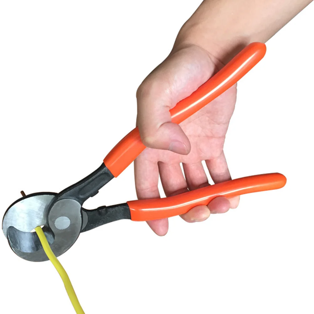 

Cable Cutters Heavy Duty Ratchet Wire Cutter Pliers For Copper Aluminum Cables Compact Lightweight With Anti-Slip Grip