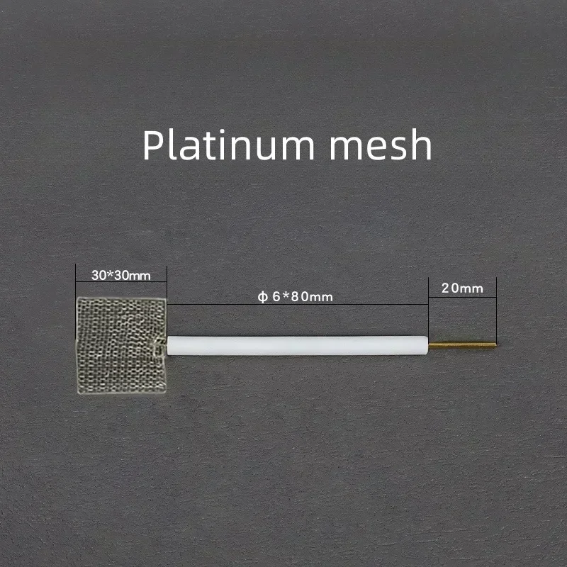 Customized platinum mesh electrode/Pt wire/ring/column/disc/photoelectric experiment assisted comparative electrode