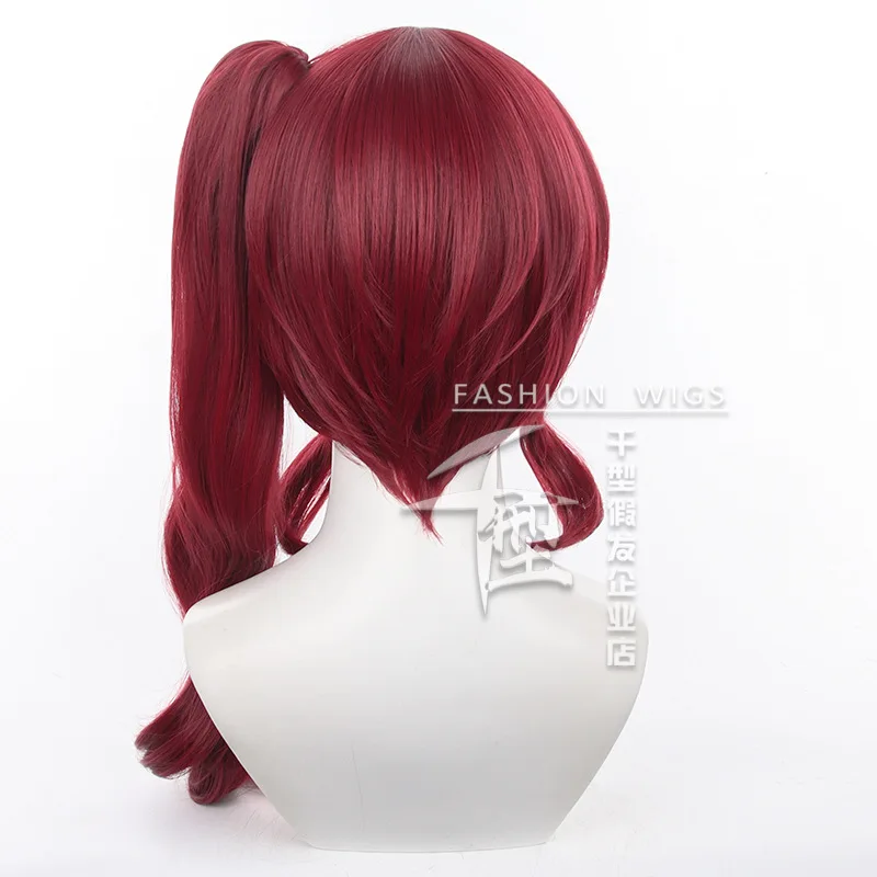 Teruko Okura Cosplay Anime Bungo Stray Dogs Costume Wig Heat Resistant Synthetic Hair Halloween Wigs Prop for Women