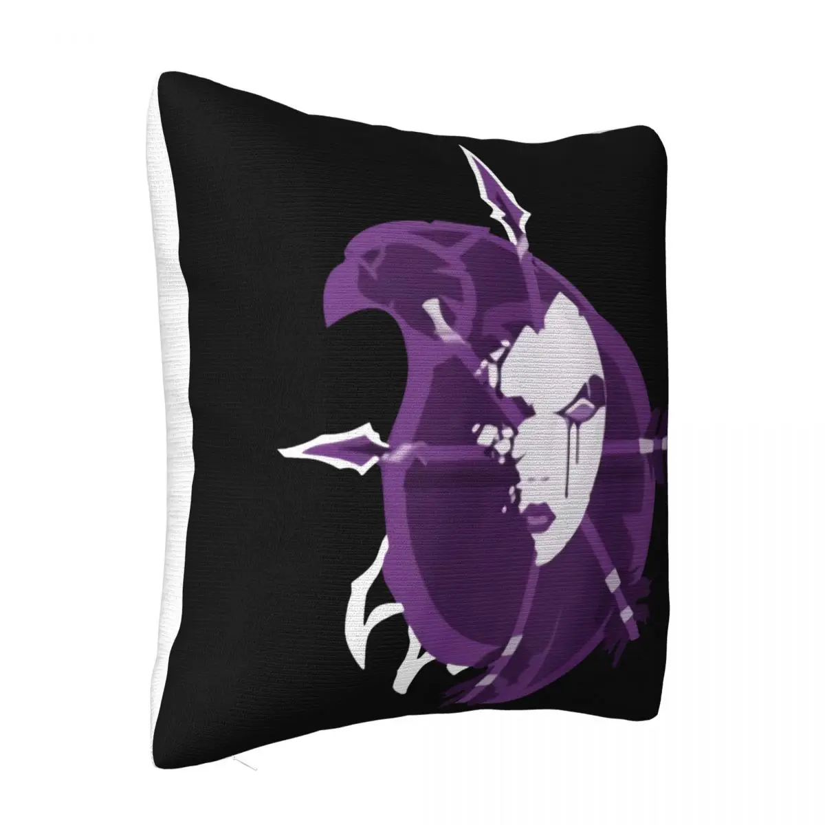 Minimalist Undercity Crest Swea Undercity Sylvanas Wow Undead Purple Gaming Horde Pillow Case