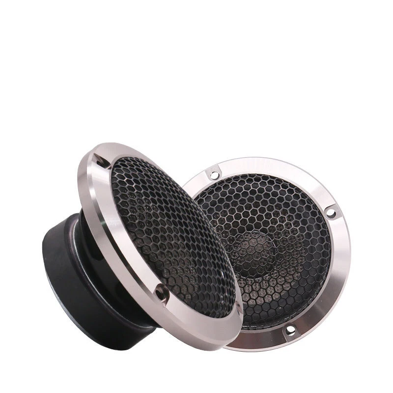 2pcs 3.5 Inch Audio Sound Speaker Sets Pure Midrange Auto Three Frequency Modified Speakers Loudspeaker DIY Sound System