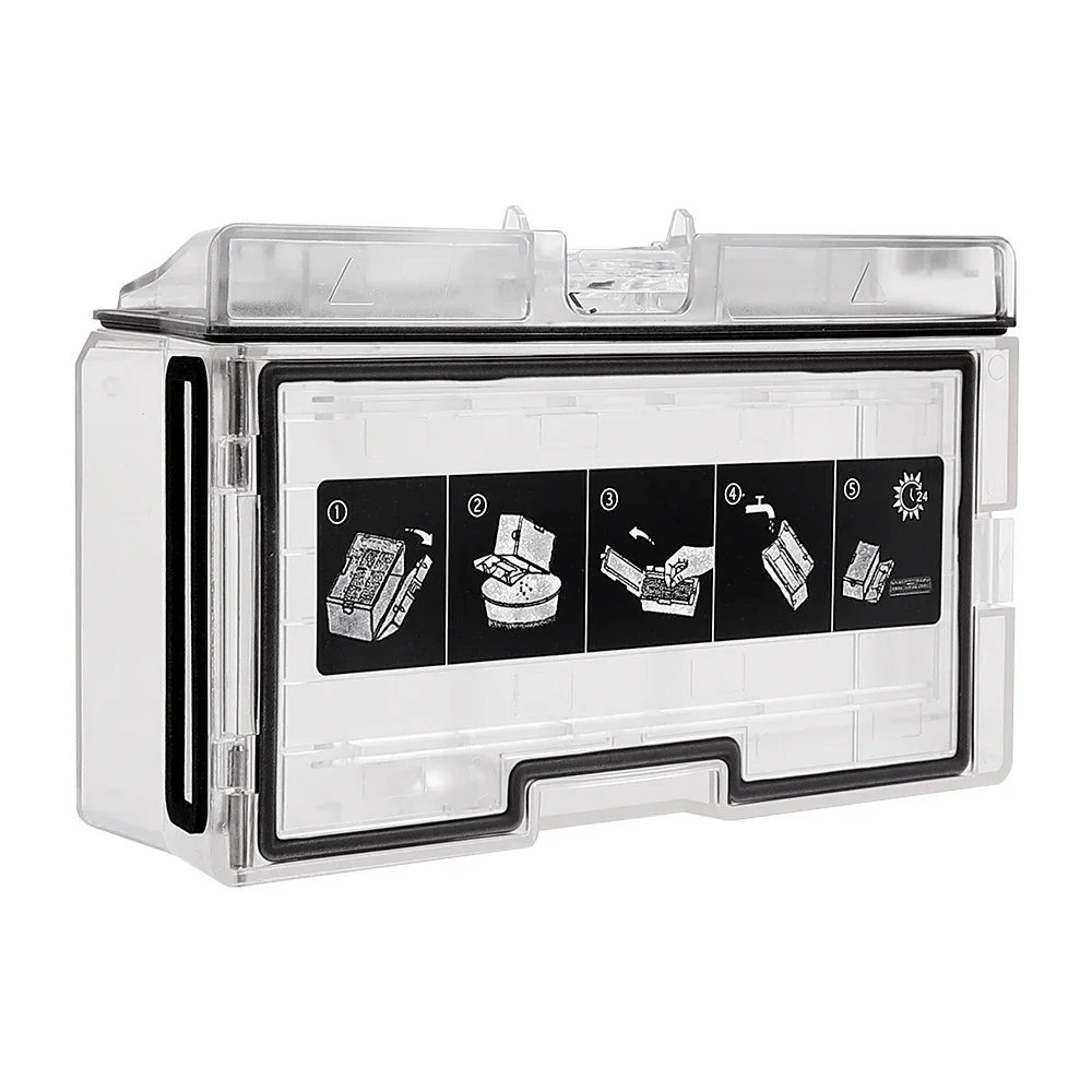 กล่องเก็บฝุ่นสำหรับหุ่นยนต์ดูดฝุ่น Roborock T7S T7SPlus S7 S70 S75 G10 อุปกรณ์เสริม กล่องเก็บฝุ่นพร้อมไส้กรอง HEPA อะไหล่