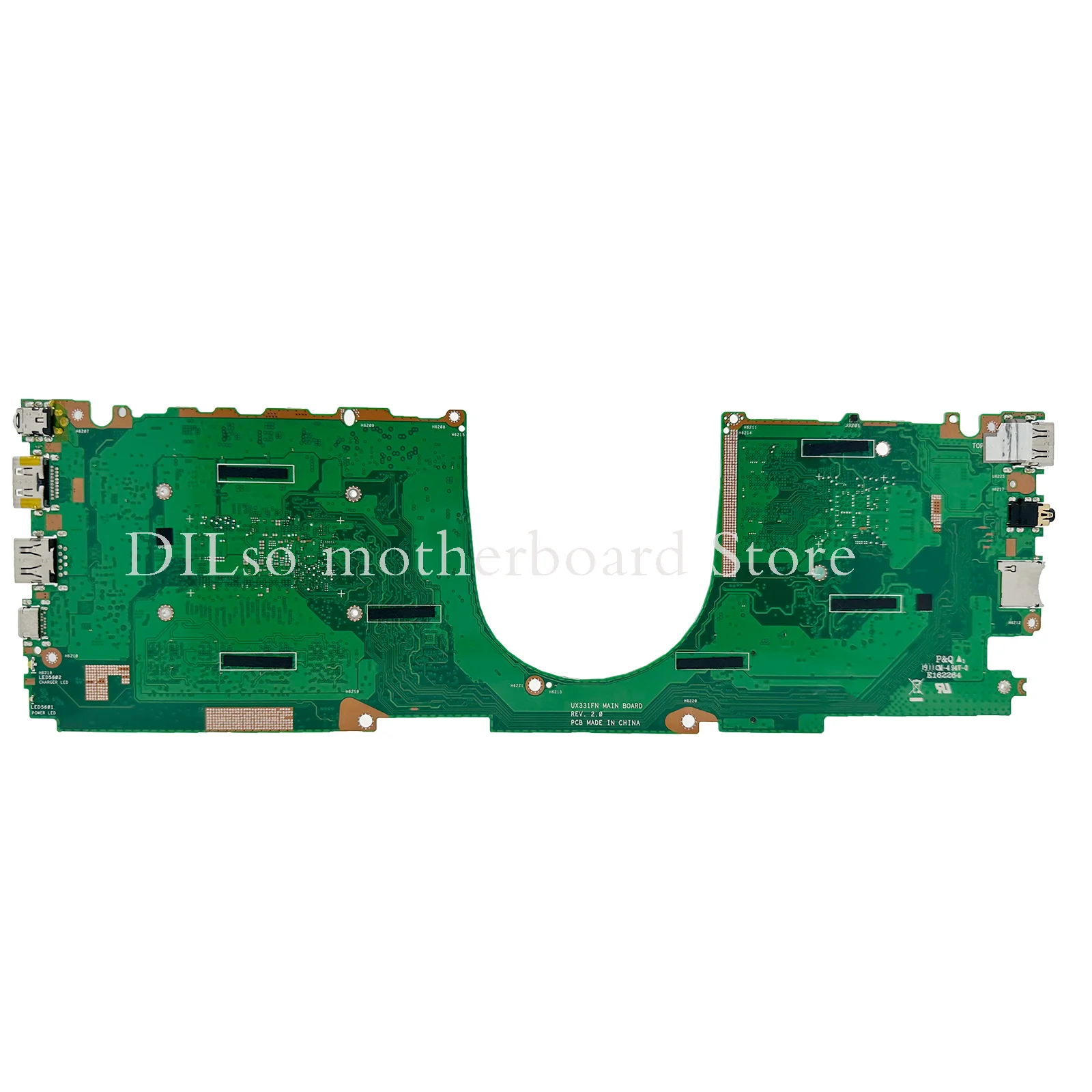 Imagem -03 - Kefu-placa-mãe Portátil para Asus Ux331fn Ux331f Ux331fn Ux331f I58265u I79565u V2g Uma 8gb de Ram