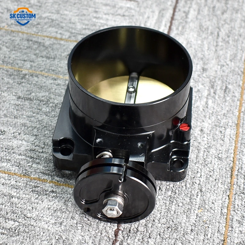 Aluminum 90mm Throttle Body Compatible With Honda Civic 2002-2005 K20 K20A K24 K Series Engine - view 5