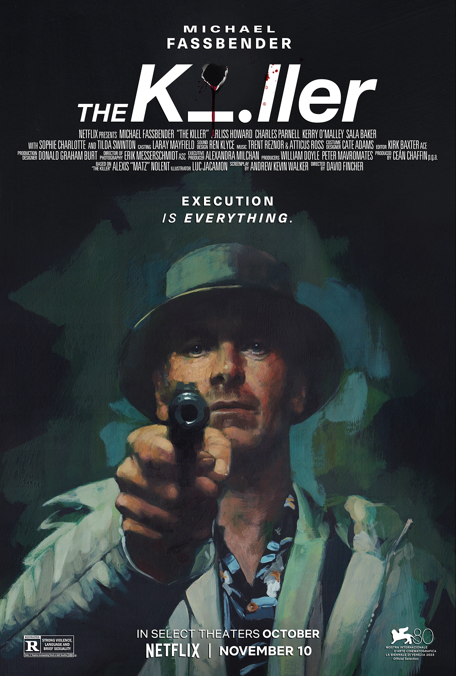 Movie The Killer (2023) Art SILK POSTER Wall Art Home Decorative Painting