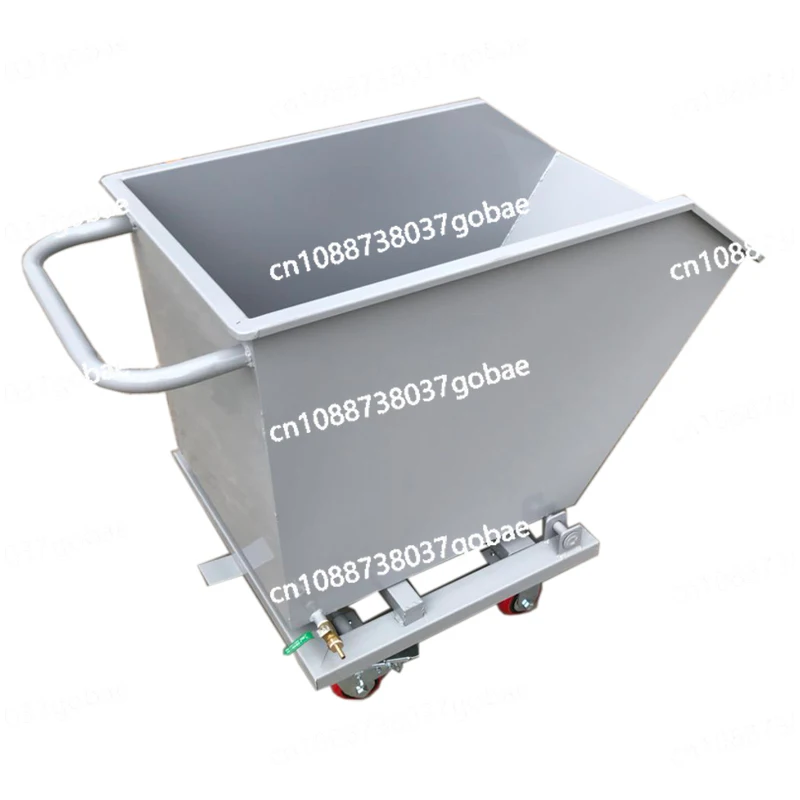 Industrial Iron Chips Car Waste Turnover Cleaning Rubbish Collector Lorry Material Truck