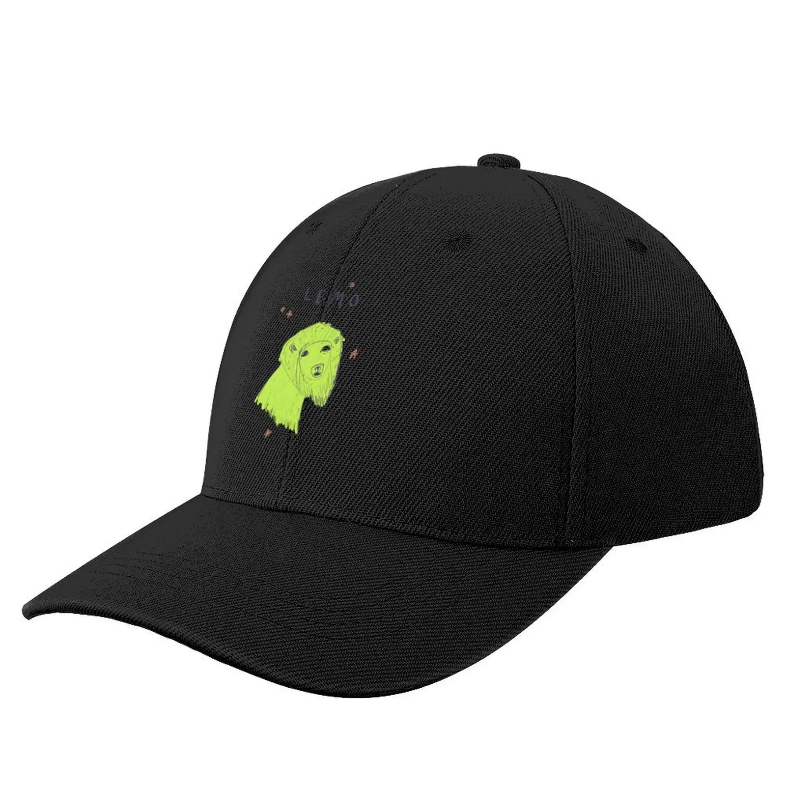 Lemo the Very Cool Lion - Horror Scoops Asstrology Baseball Cap Snap Back Hat black Men's Caps Women's