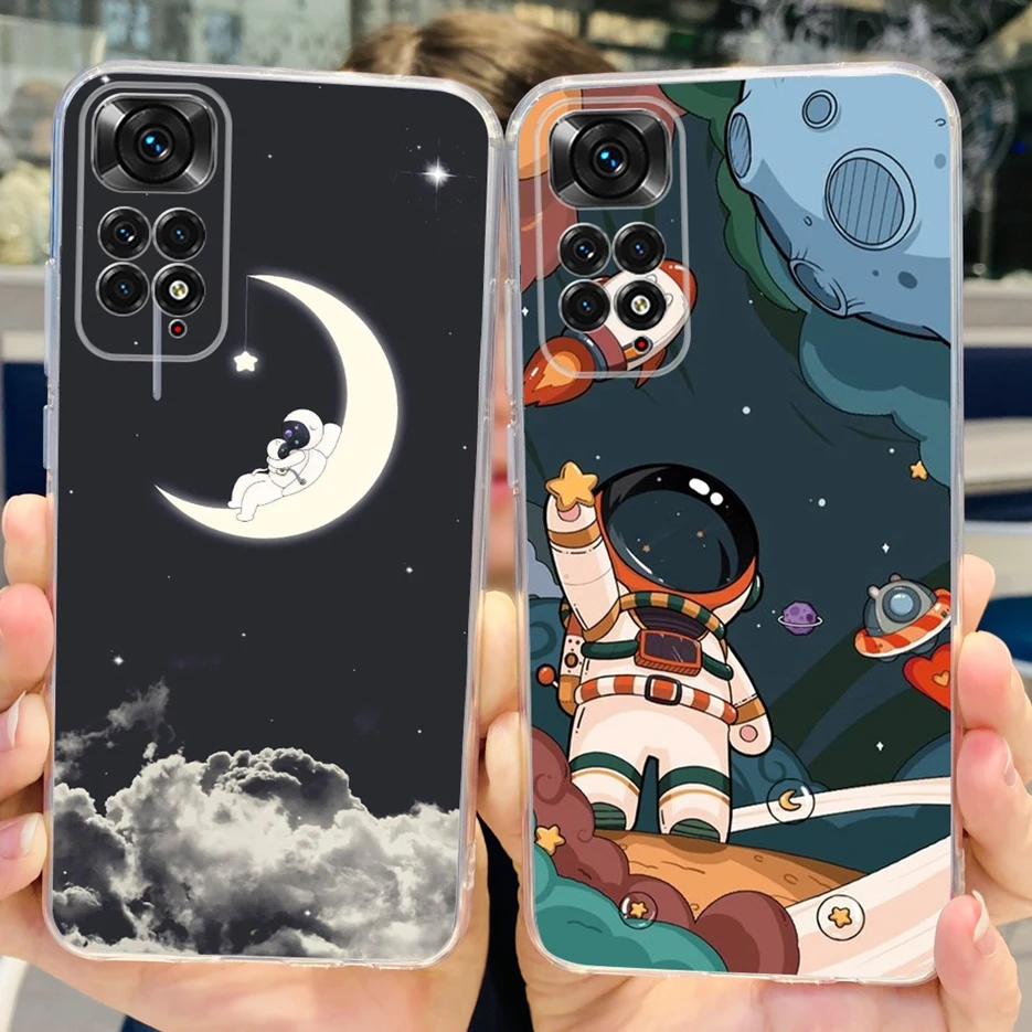 For Xiaomi Redmi Note 11 Case Redmi Note 11S 4G Colorful Painted Cover Soft Funda Phone Case For Xiaomi Redmi Note 11 Pro Bumper