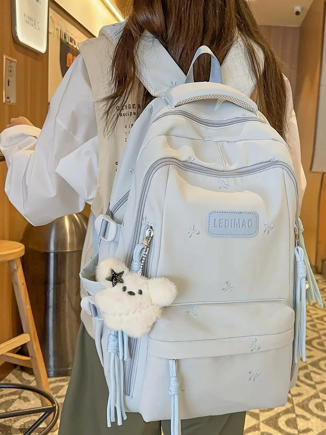 rouje-dsyle-large-capacity-backpack-for-girls-primary-and-high-school-students-double-shoulder-campus-style-waterproof-backpack