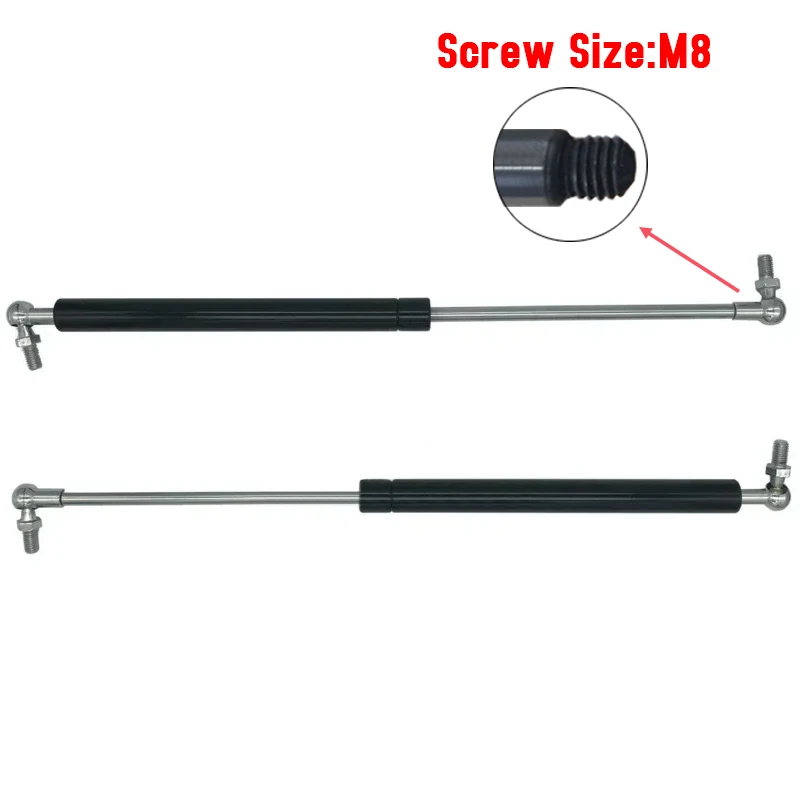 2PCS 800N 300/350/400/450/500/550/600mm Universal Strut Bars Gas Spring Support Car Caravans Door Windows Hatches Boat Bus