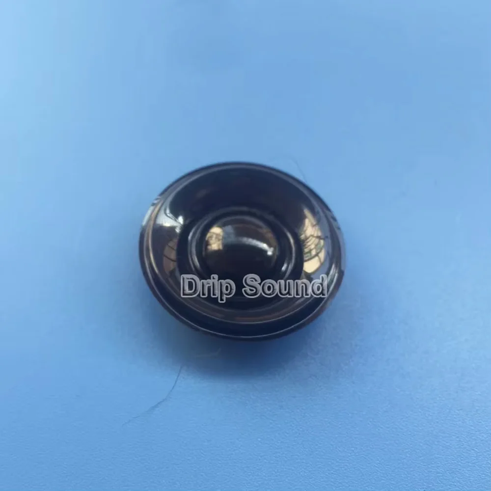 

13.28mm 4/8Ohm Tweeter Dome Diaphragm Plastic Film Treble Speaker Drive Head Repair Parts Black/Silver