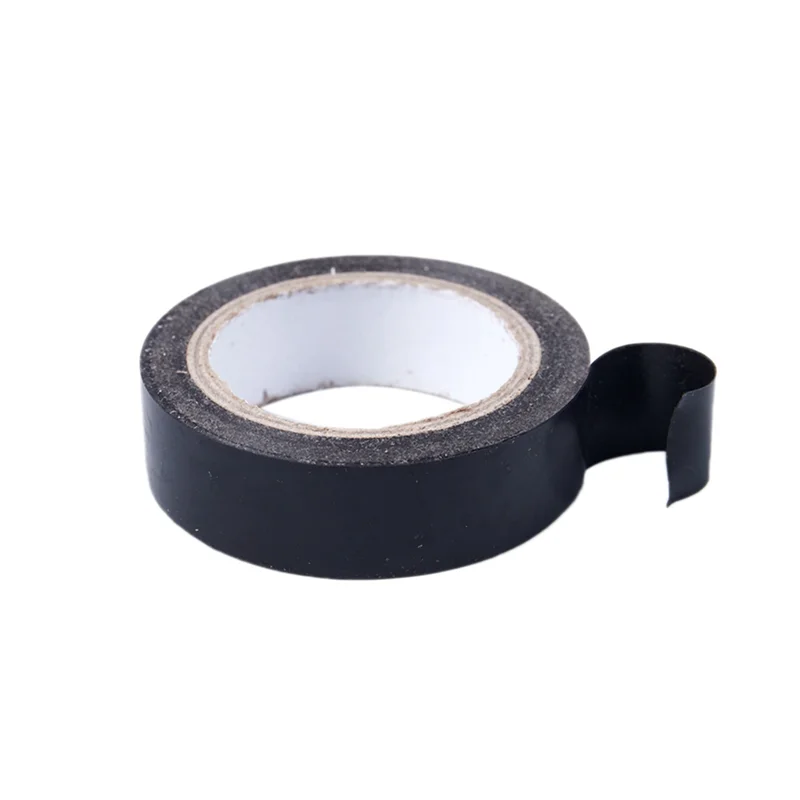 5 قطع 19 مم × 10 م شريط لاصق مقاوم للماء، أسود