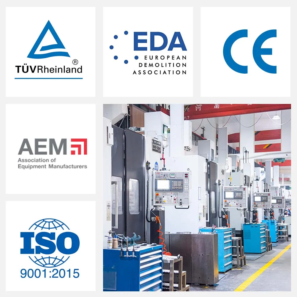 قواطع هيدروليكية BLT-175 لحفارات Hy undai R450 Sumitomo SH460 40-50T قواطع هيدروليكية كبيرة لتشذيب سد الطاقة الكهرومائية