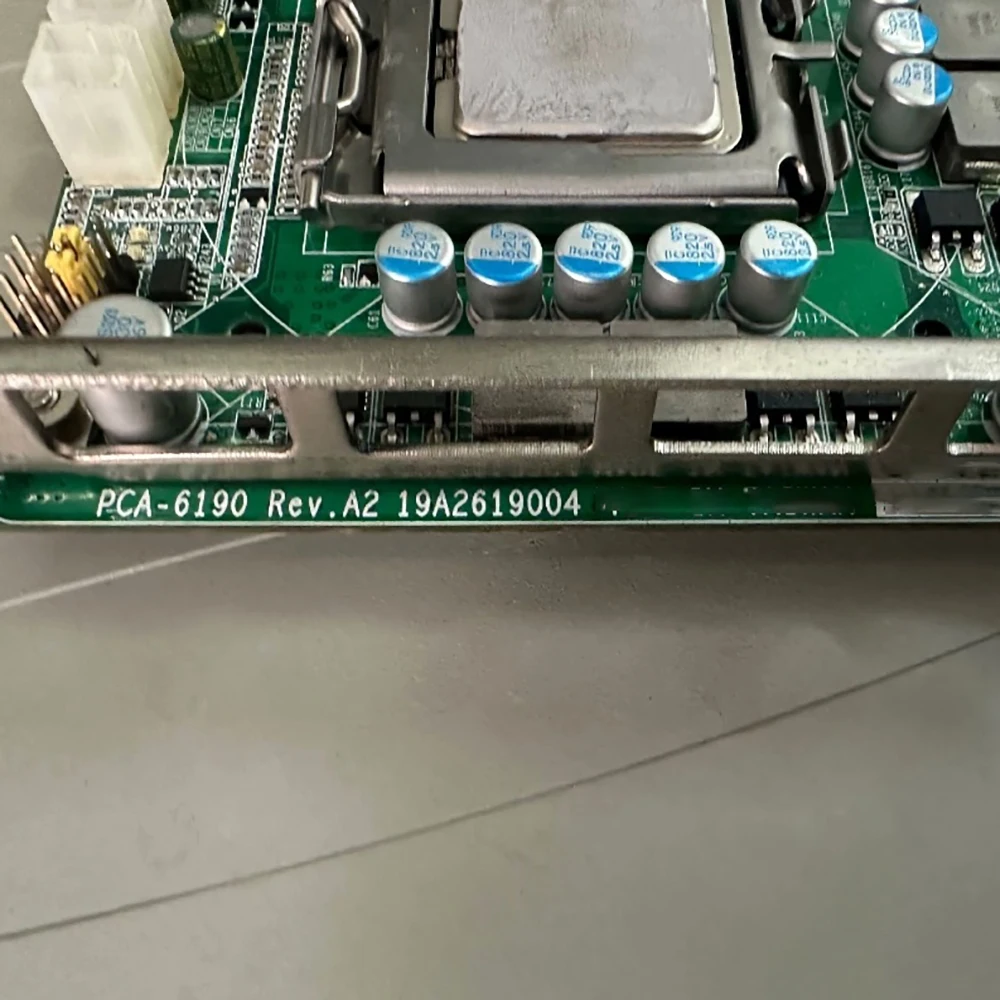 For Advantech Industrial Computer Motherboard PCA-6190 REV.A2 Dual Ethernet port