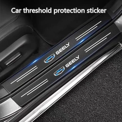 Carbon Fiber Car Sticker Auto Door Trunk Protective Strip For Geely Atlas Coolray Emgrand EC7 EC8 X7 EX7 CK2 CK3 GL GS