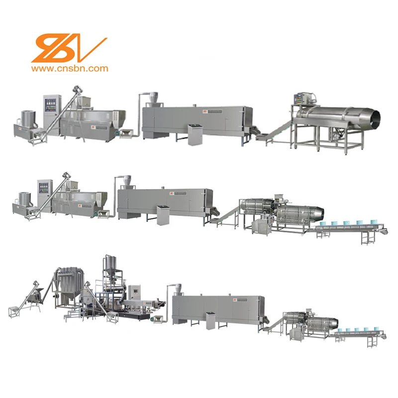 Automatic Aquatic Floating Sinking Fish Food Machine Making Extruder Equipment Plant Production Line