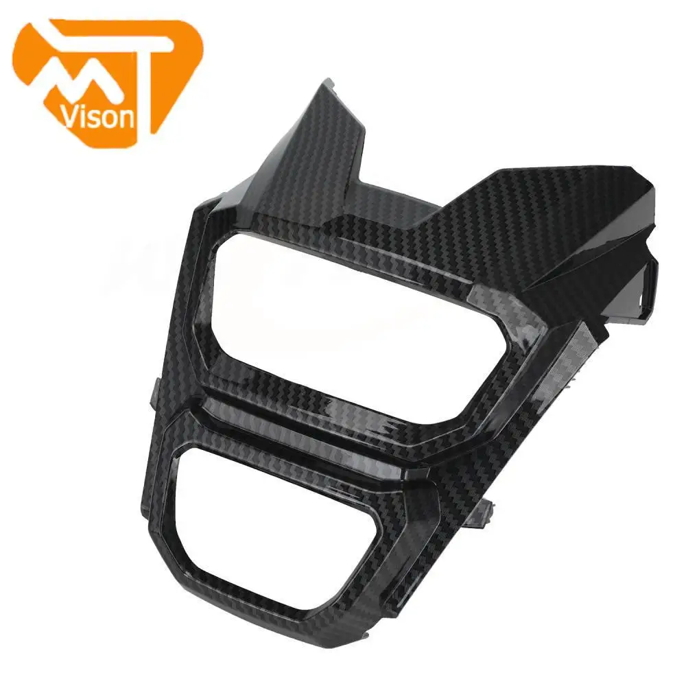 Headlight Cover Set Motorcycle Carbon Fiber Pattern Headlight Side Light Guard Set Cover Protector for HONDA GROM MSX125 MSX 125