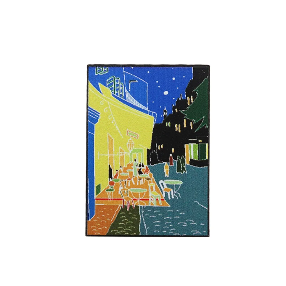 Cafe Terrace at Night Enamel Pin Vincent Van Gogh Art Painting Brooch Museum Souvenir