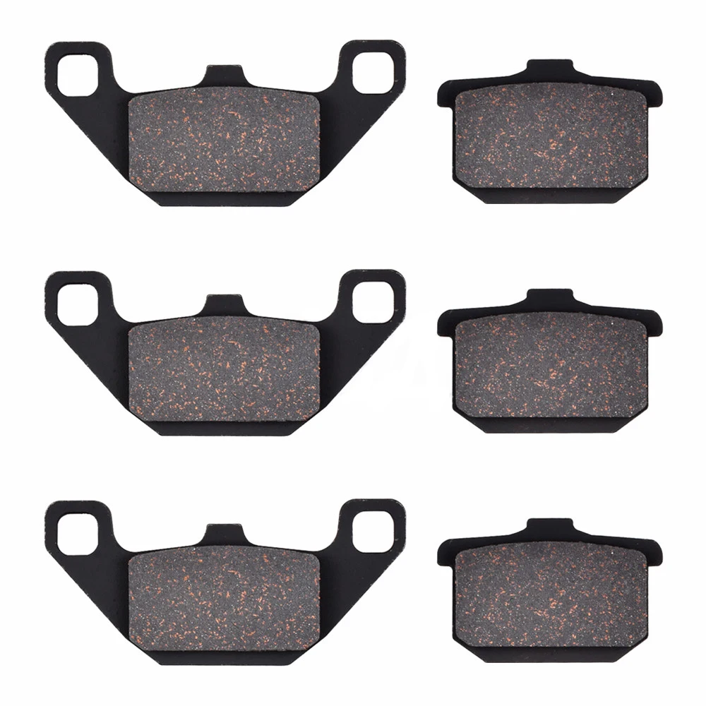 Motorcycle Brake Pads Disks Rear and  Front For KAWASAKI ZX 750 A/E / R G2/G3 Turbo (GPz 750) / 550/1100 A (GPz 550/1100) 85-87