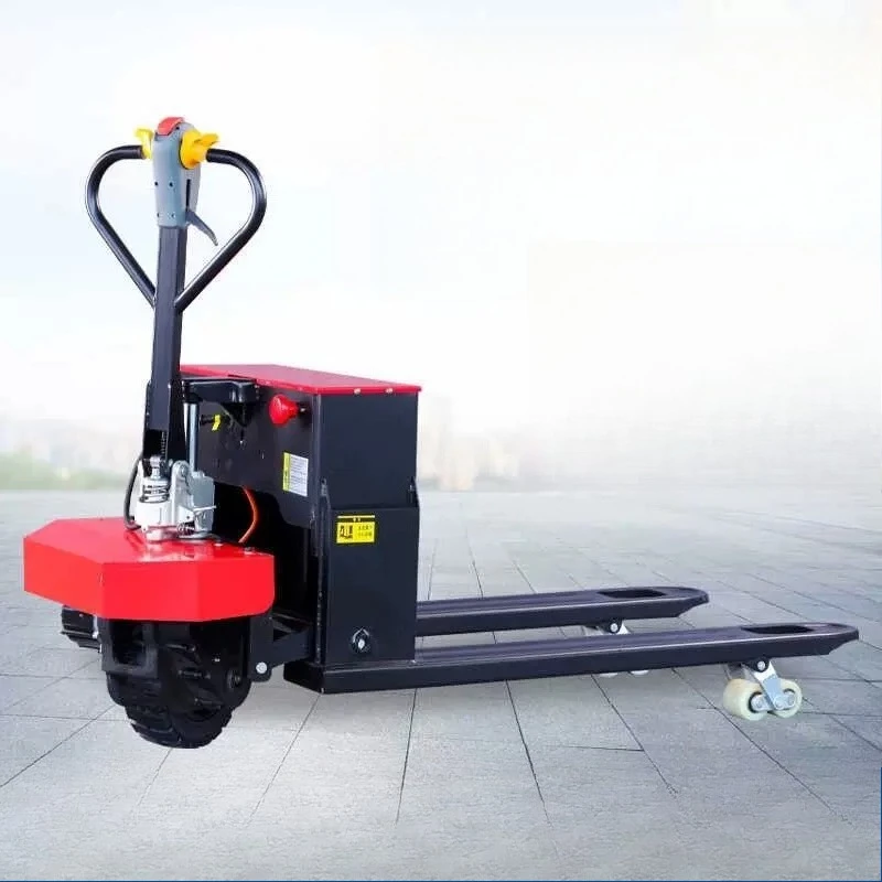 

Electric forklift double wheel pallet electric construction site automatic forklift hydraulic off-road climbing warehouse truck