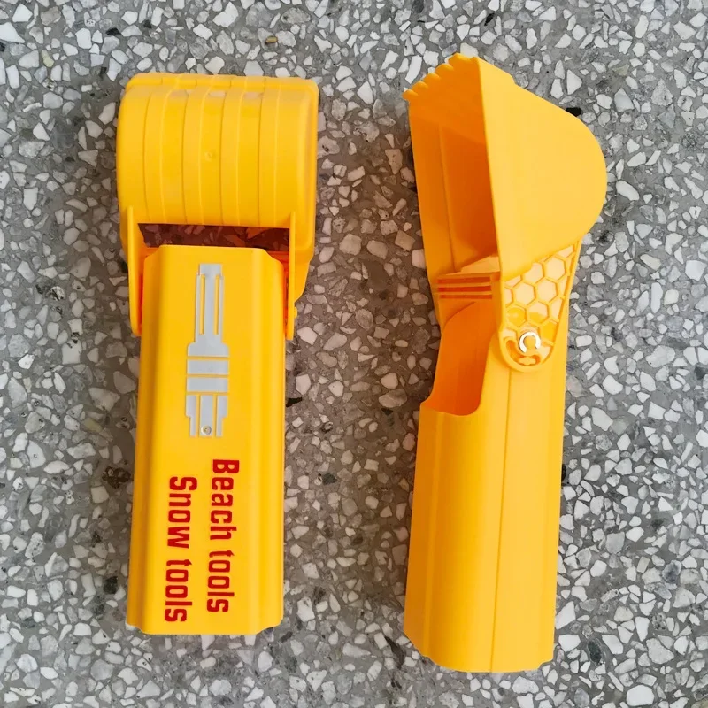 Braccio da scavo Giocattolo da spiaggia per bambini di grandi dimensioni Gli adulti possono utilizzare strumenti per spalare la neve per scavare il terreno, scavare sabbia e scavare felici