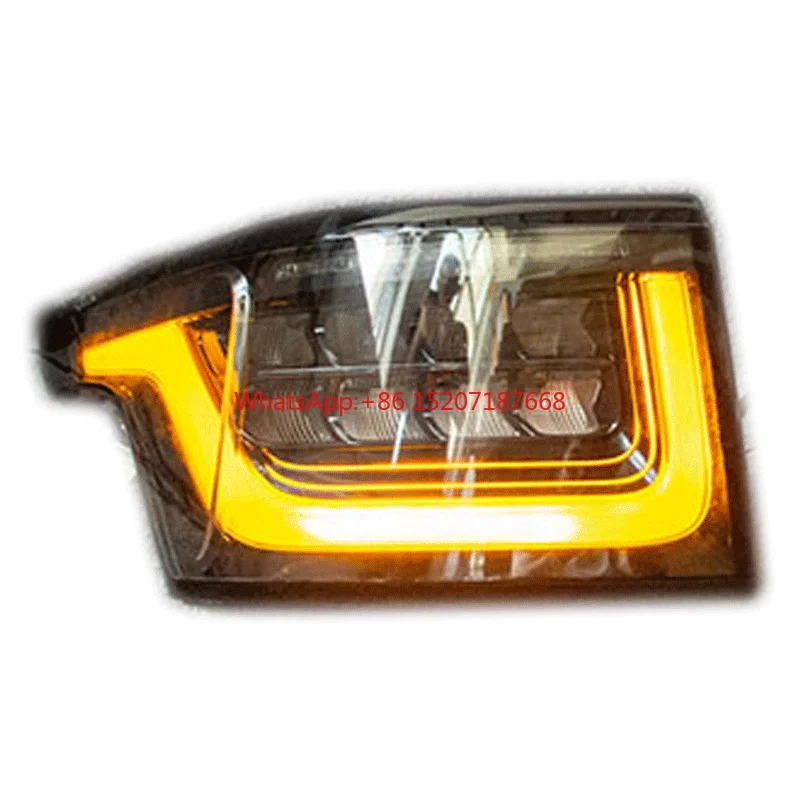 

22 New original Land Rover Range Rover Sport original headlights with daytime running light effect make driving at night safer