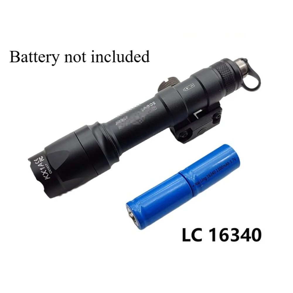 M600C ضوء فلاش قوي التكتيكية الماوس الذيل سلك التحكم LED جينمينغ 10 M600C مصباح يدوي الإضاءة