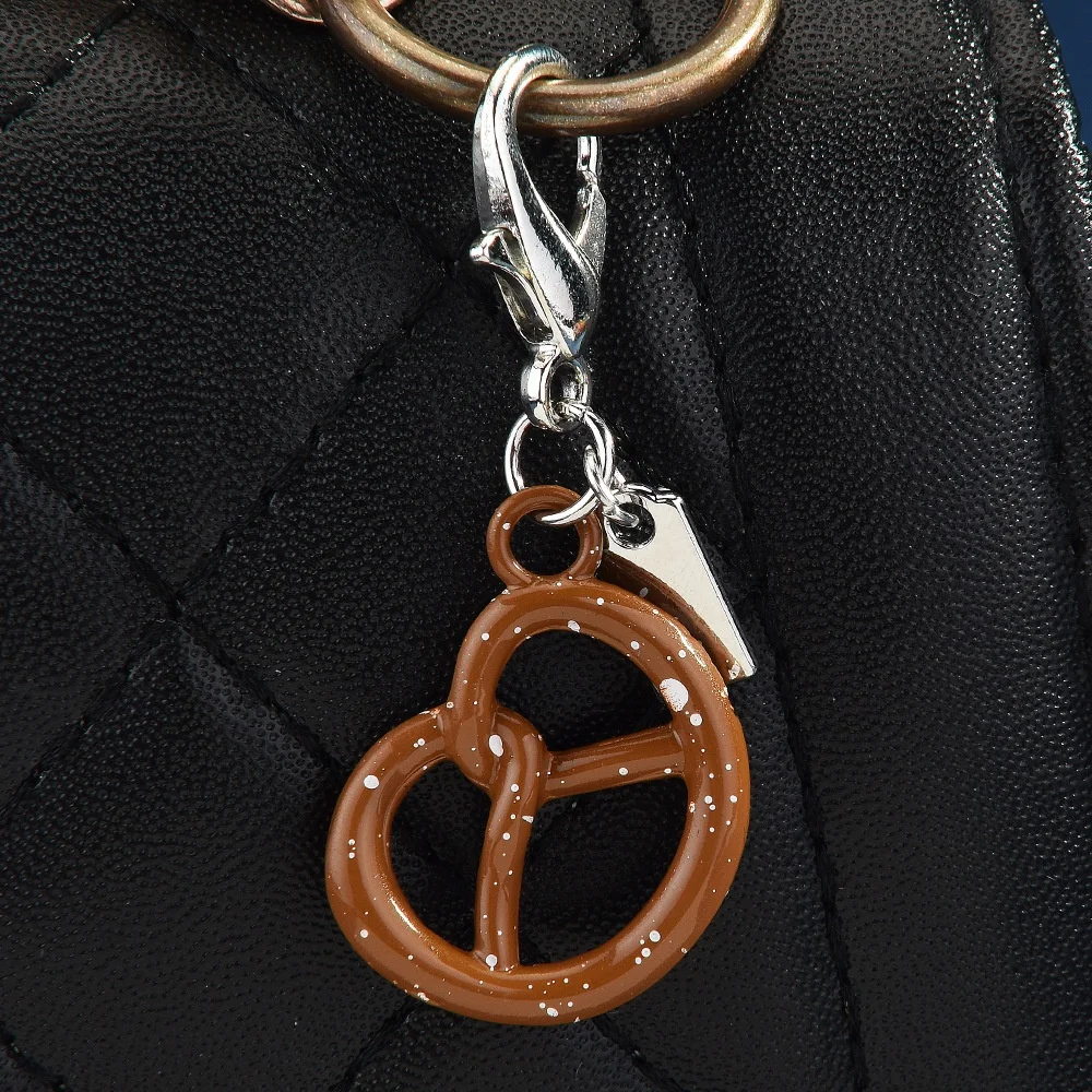 Moon Star Bag Charm Alloy Clip On Charm Lobster Clasp Zipper Pull For Purse Handbag Backpack Silver Tone Celestial Bag Accessory