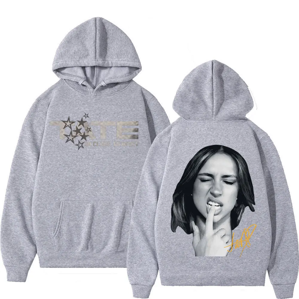 Tate Mcrae Album „So Close To What“ Miss Possessive 2025 World Tour Hoodies Winter Oversized Harajuku Sweatshirts Unisex Pullover – Detail 16