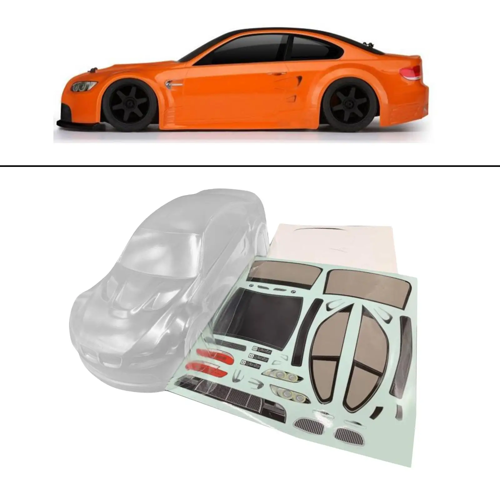 1:10 Model on Road Touring Car Body Shell Cover Spare Parts Upgrades Replace