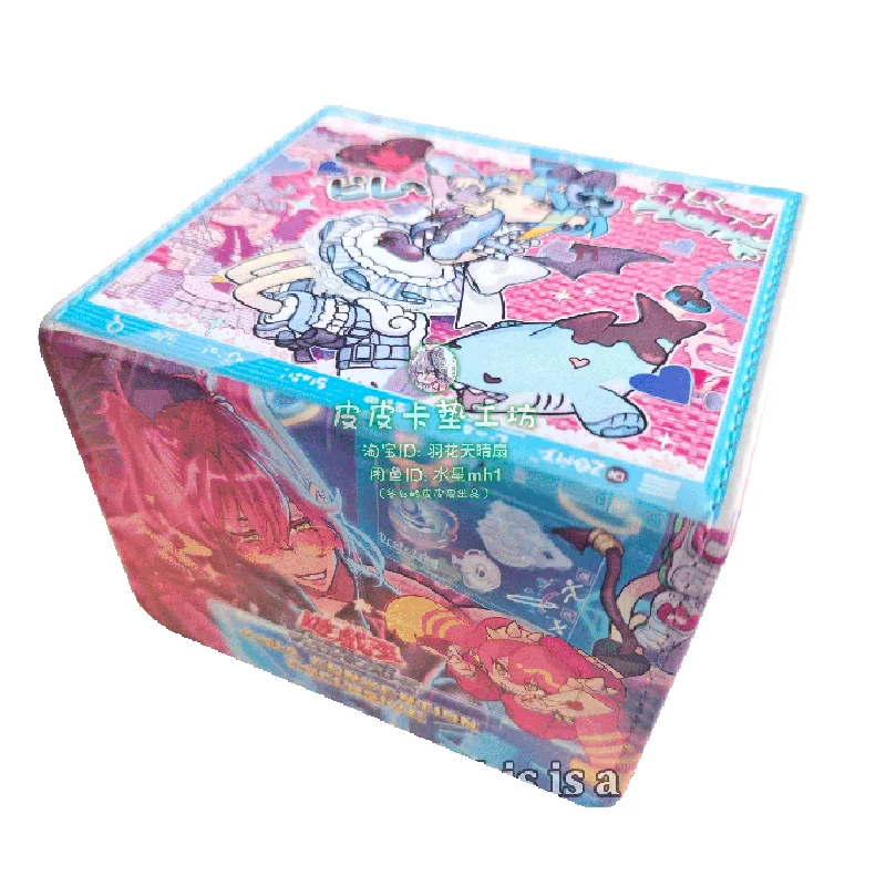 Yu-Gi-Oh! Live Twin Lil-la Live Twin Ki-sikil DIY Large Capacity Leather Card Box Thickened Game Collection Card Storage Box