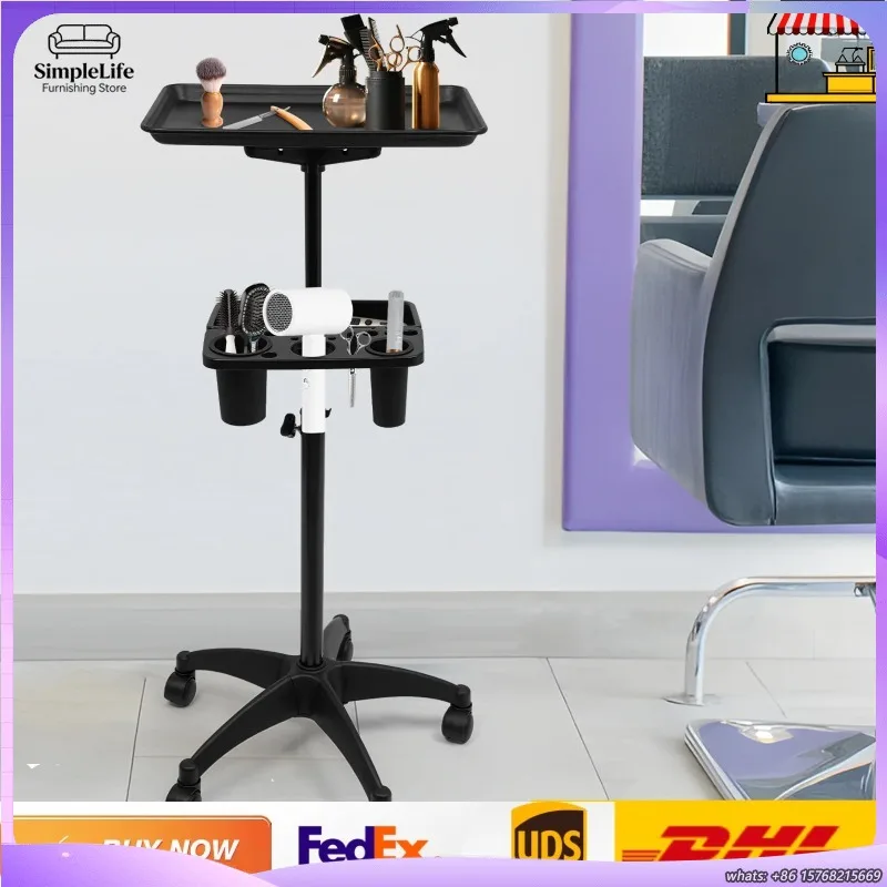carrito-rodante-de-2-niveles-para-salon-de-belleza-spa-tatuajes-y-estudio--carrito-de-peluqueria-movil-negro-con-ruedas--profesional
