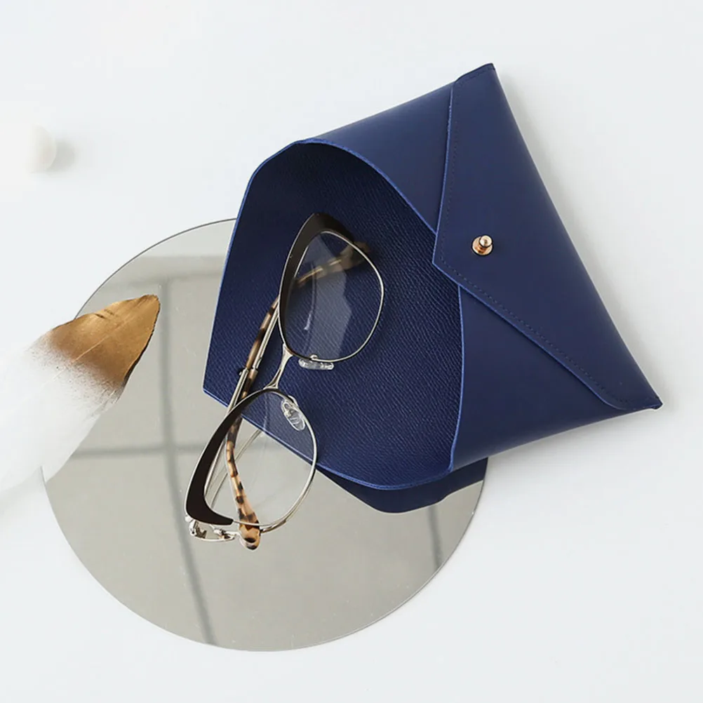 

3 Pcs Glasses Case Portable Eyeglasses Boxes Sunglasses Holder Pu Protector St Size Travel Daily Use Not Damaged Deformed