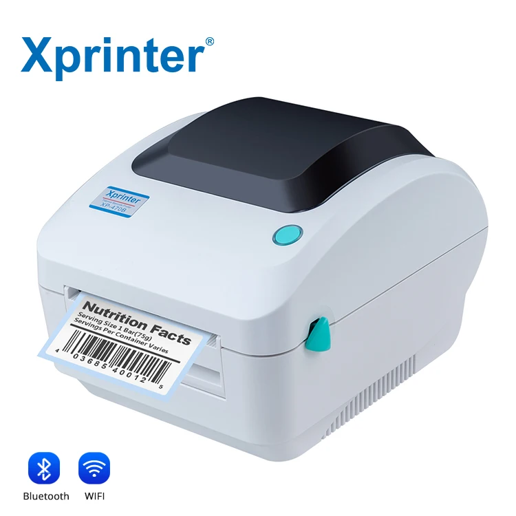 

Xprinter XP-470B Высококачественный термопринтер этикеток 4x6 с поддержкой эмуляции TSPL-EZD Принтер Waybill для логистики