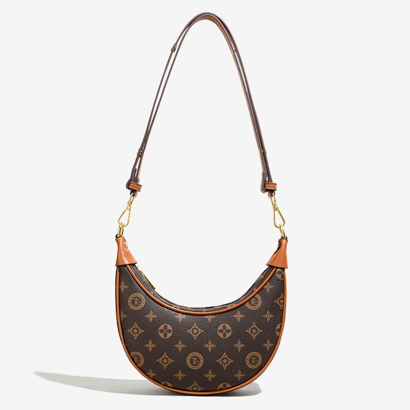 

Elegant Women's Crossbody Bag Soft Leather Shoulder Handbag Designer Ladies Purse With Removable Wallet