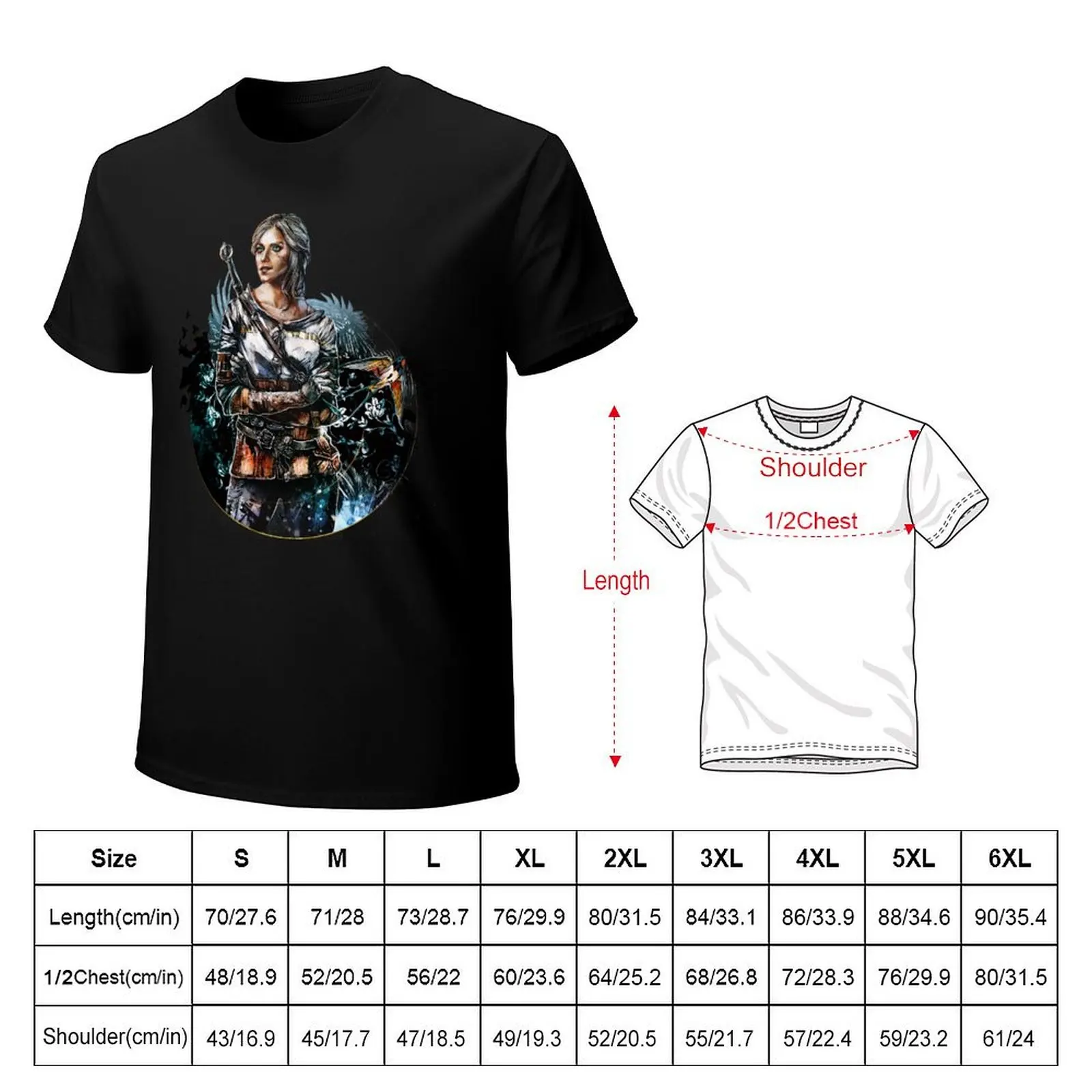 The Swallow T-Shirt Plus Size Basic Cotton T-Shirt
