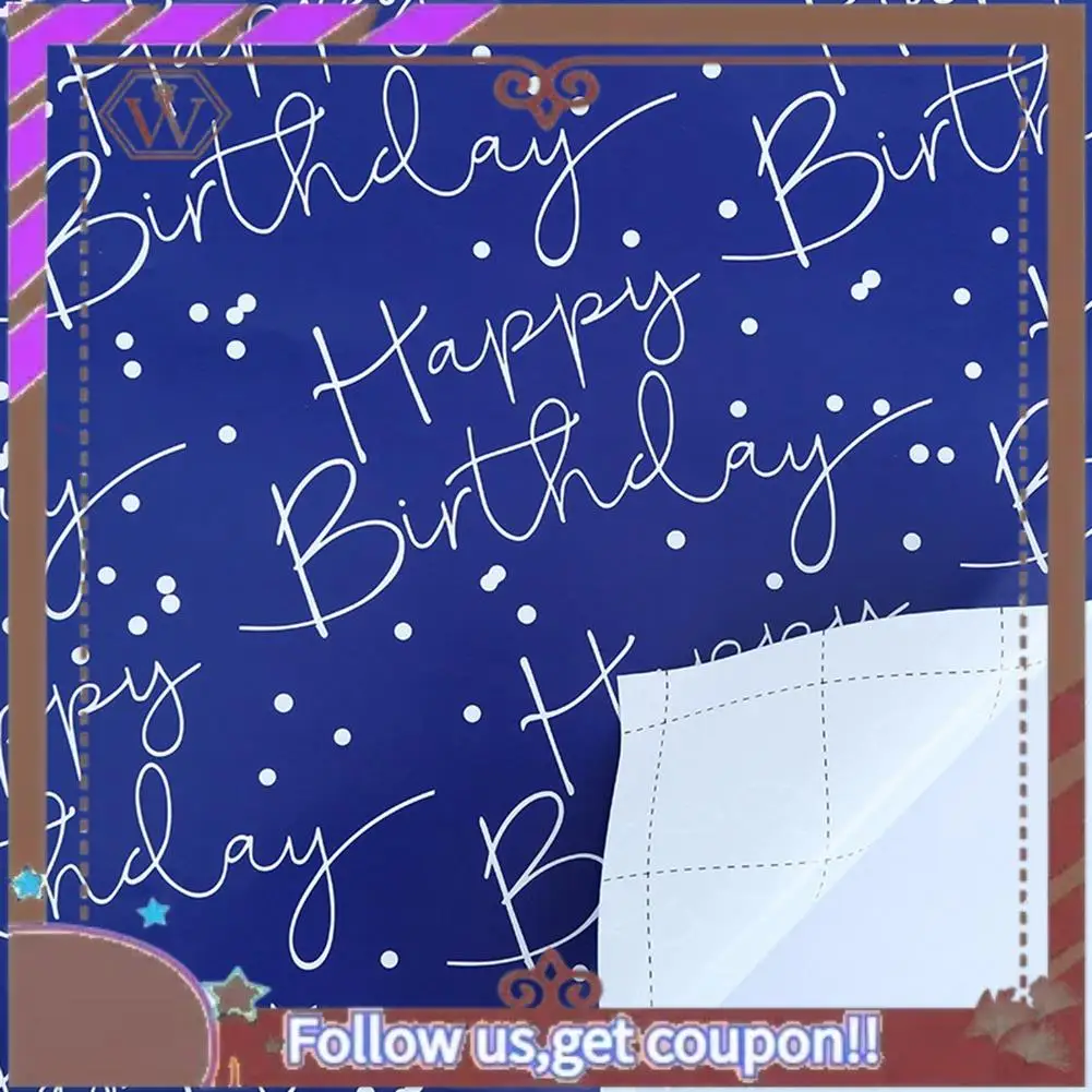 ABBG-Wrapping Paper Sheets Set Of 6 ,For Birthday Party Wrapping Paper Gift Wrap Papers,Present Gift Wrapping Paper