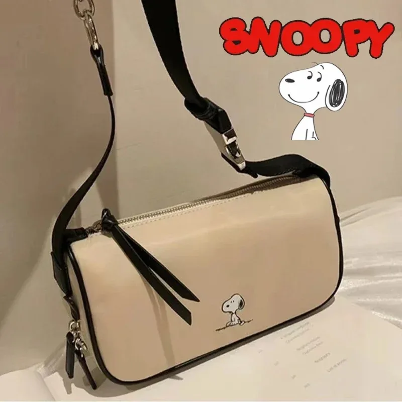 

Snoopy Shoulder Bag Women Crossbody Bag Fashion Cartoon Messenger Bag Casual Small Square Bag High Quality Lady Crossbody Bags
