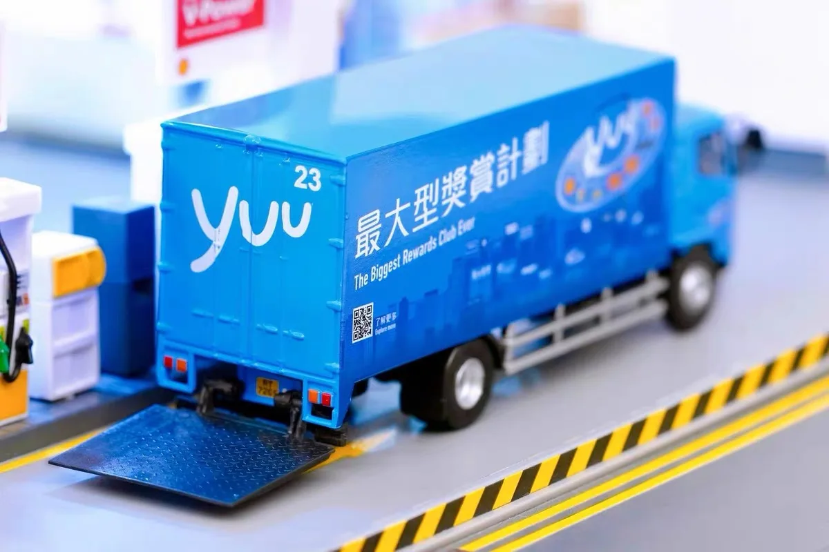 TINY 1:76 HINO 500 Box Lorry HongKong Diecast Model  Truck Model Collection Limited Edition Hobby Toys