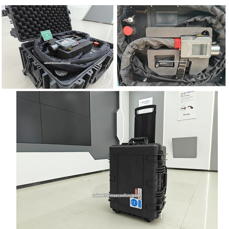 

Suitcase Pulsed Laser Cleaning Machine for Car Paint Removal 300W/500W Luggage Cleaner Machine