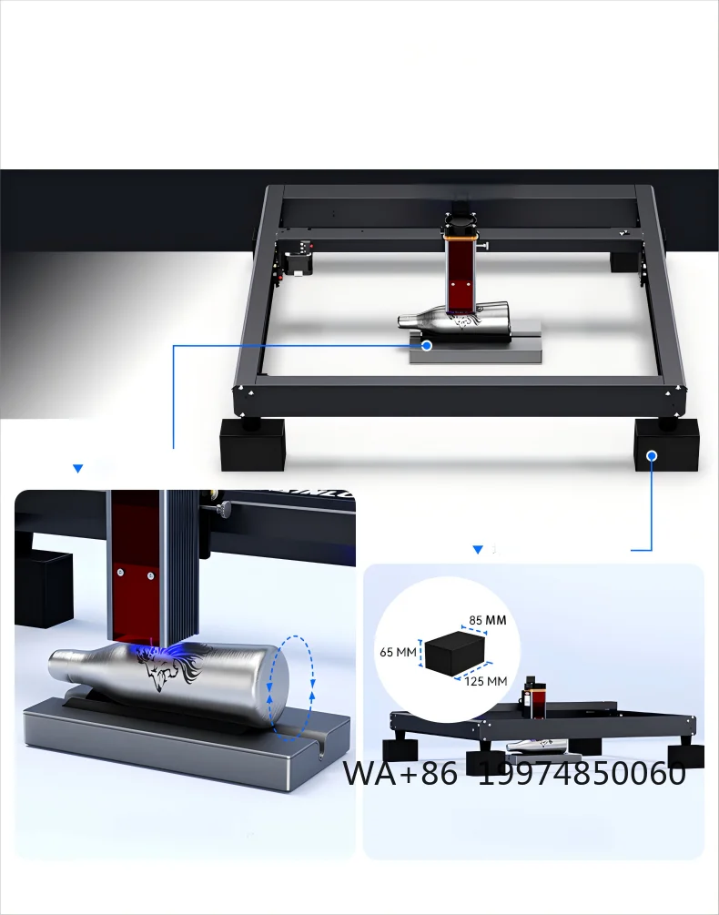 

JL7 High Precision infrared Engraving Machine Automatic Leather Ceramic Marking Cutting DIY infrared Engraver Machine
