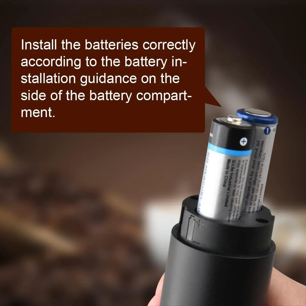 Вспениватель молока для кофе, вспениватель молока, пенообразователь на батарейках, миксер для напитков, мини-пенообразователь из нержавеющей стали для латте, укупорка