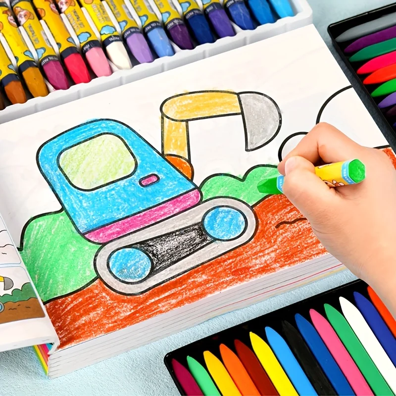 كتاب تلوين للأطفال - كتاب رسم خربش، هدية عيد الميلاد والعطلات، كتاب رسم ورسم على مستوى الدخول للأطفال النسخة الصينية