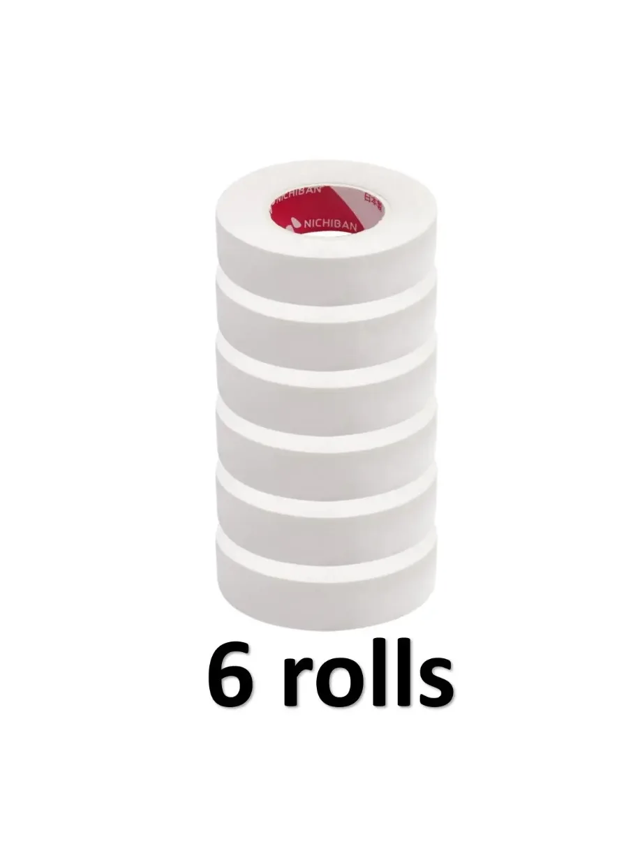 3/6 Rollen Japanisches Isolierband für Wimpernverlängerung, fusselfreie Unter-Augen-Pads, atmungsaktives Vliesband, Wimpernpflaster