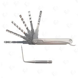 Brush and hook locksmith tools