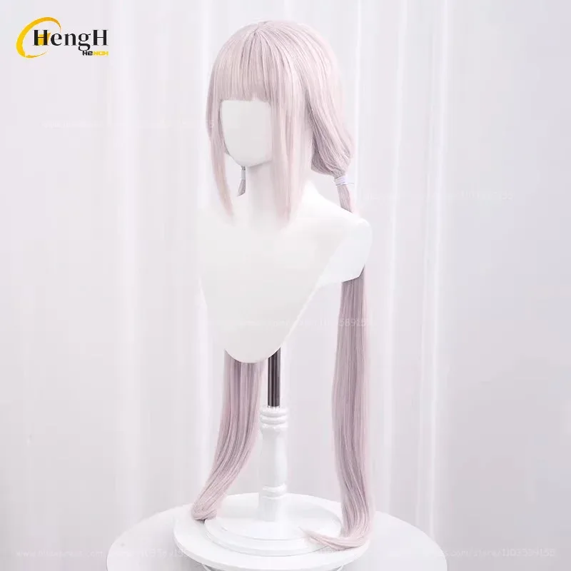 25COSIn Stock Anime vainilla Chocolate Chocolate pelo sintético largo 100cm pelucas de Cosplay con oreja pelo resistente al calor pelucas de fiesta + Wi